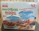New In Box Magic Maker For Perfect Meatballs Every Time 9". Fixed Price $15.00.