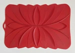 Pampered Chef Easy Fit Silicone Storage Cover Lid 16" X 11" #1271. Fixed Price $14.99.