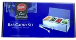 Bar Caddy Set Buffet New 4 Compartment With Tongs Tablecraft Food Crafts. Fixed Price $14.99.