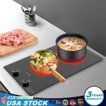 Electric Hob Stove 110V Induction 2 Burners Ceramic. Fixed Price $103.47.