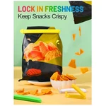60 Colorful Chip Clips Set - Food Storage Sealing. Fixed Price $27.99.