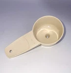 Vintage Tupperware Mini Spice Funnel Almond 877-8. Fixed Price $7.00.