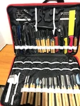 Carving Knife Tools Vegetable Fruit Peeling Sculpting 80PCS/SET Kitchen New. Fixed Price $54.20.
