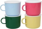 Home-x Microwave Safe Bpa Free Color-coded Plastic Coffee Mug Set 20OZ 4PCS. Fixed Price $21.98.