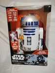 Star Wars R2-D2 Deluxe Electronic 18" Talking Figure. Fixed Price $235.00.