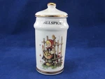 Mi Hummel Jar Allspice 24K Gold Trim Empty Resusable 1987 Vintage. Fixed Price $14.55.