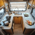 Rv Kitchen Pad For Countertops Drying Mat And Cutting Board 24" X 17" DG102. Fixed Price $60.00.