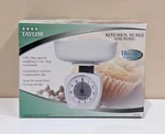 Taylor Food Scale 11 Lb White Analog Easy Read Measure Ounces Cup Bowl 3701KL. Fixed Price $16.50.