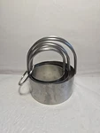 Round Biscuit Cutters - Set Of 3 Stainless Steel Home & Kitchen Collectible. Fixed Price $12.95.