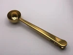 Stainless Steel Coffee Scoop With Clip Multifunction Tea Measuring Spoon. Fixed Price $9.99.