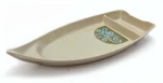 Japanbargain 2347, Sushi Boat Shape Plate Sashimi 10 Inch-green,. Fixed Price $15.99.