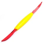 Norpro Nonstick Squirtless Grapefruit Knife, 8.75 Inch, Yellow And Red. Fixed Price $19.99.