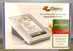 Demy By Key Ingredient Touchscreen Digital Recipe Reader. Fixed Price $21.99.