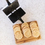 Cucinapro Pizzelle Baker 5" Diameter Nonstick. Fixed Price $54.99.