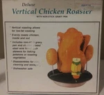 Corning Revere Deluxe Vertical Chicken Roaster With Non-stick Gravy Pan. Fixed Price $7.97.
