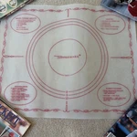 Tupperware Pastry Pie Tart Baking Mat Sheet 1965 Dart Industries 18X22 Vintage. Fixed Price $14.99.