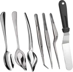 7 Piece Stainless Steel Culinary Specialty Tools Set For Professional Chefs And. Fixed Price $38.05.