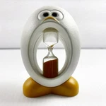 Egg Hourglass Timer 3 Minute Sand Msc International Kitchen Tall Vintage. Fixed Price $16.00.