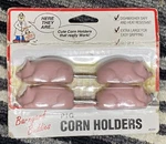 Pink Pig Corn Holders 1997 Barnyard Buddies Set Of 2 Brand New Sealed (boxi). Fixed Price $8.95.