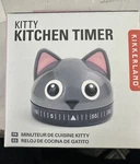 Kikkerland Kitty Kitchen Timer, New. Fixed Price $8.00.