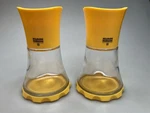 Mcm Yellow Switzerland Kuhn Rikon Vase Salt & Pepper Spice Mill Grinder. Fixed Price $19.99.