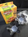Perfect Tortilla Pan Set Taco Bowls As Seen Tv Of 4 Nonstick Open Box. Fixed Price $16.99.