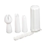Whipped Cream Dispenser Replacement Parts 3 Decoration Tips Charger Holder. Fixed Price $19.66.