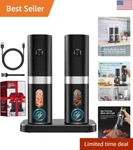 Versatile Electric Spice Grinder With Transparent Window & Lifetime Support. Fixed Price $53.99.