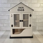 Tractor Supply Farm Fresh Egg Holder Counter Wall Hanging Dispenser 17" Red Shed. Fixed Price $74.95.