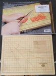 Fred The Obsessive Chef Bamboo Cutting Board 9 X 12 Inch Guide Grid Nib!. Fixed Price $27.99.