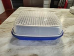 Tupperware "season Serve" Meat Marinade Container 1518 With Lid 1519 Blue. Fixed Price $19.99.