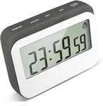 Digital Kitchen Timer 12/24 Hours Alarm Clock With Magnetic Back And Retractable. Fixed Price $23.99.