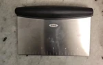Oxo Good Grips 73281 Stainless Steel Bench Scraper -. Fixed Price $21.00.