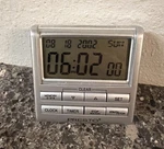 Presto 4 In One Electronic Timer/stopwatch/calendar/clock Magnet -kitchen Cook. Fixed Price $16.99.