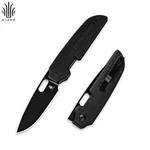 Kizer Varatas Drop Point Folding Knife Nitro-v Blade Black G10 Handle V3637A1. Fixed Price $48.30.