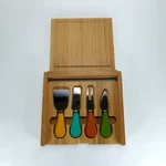 Carnaval Folding Cutting Board & Cheese Tools Legacy Collection By Picnic Time. Fixed Price $29.04.