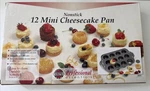 Norpro Nonstick Mini Cheesecake Pan With Handles, 12 Count. Fixed Price $31.99.