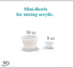 Dental Mini-bowl Handy Silicone Bowls For Mixing Acrylic Small Medium. Fixed Price $14.95.