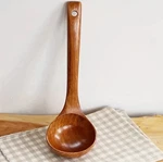 1PC Solid Wooden Cooking Spoon Non-stick Kitchen Soup Ladle For New. Fixed Price $12.35.