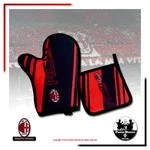 A.c. Milan Barbeque Set, Press + Oven Glove - Pot Holder Mitt. Fixed Price $16.25.