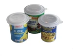 Food Can Lids/covers, 8-PACK, Clear Color, 4 Small & Large Fits. Fixed Price $24.99.