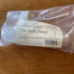 Pampered Chef The Suds Pump Foaming Soap Dispenser New Sealed Package #2517. Fixed Price $17.95.