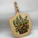 Sassafras Hand Painted Wood Pizza Peel Board. Fixed Price $25.00.