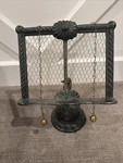 Mackenzie Childs Nesting Chicken Cookbook Adjustable Stand Rare Find Nwob. Fixed Price $450.00.