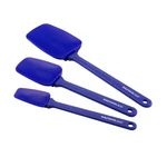 Rachael Ray 3 Piece Spoonula Set Blue Spatula Scraper. Fixed Price $14.99.