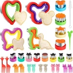 30 Pcs Sandwich Sealer Set, Cutters For Kids Lunch, Decruste. Fixed Price $15.68.