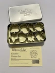 Pampered Chef Creative Cutters Set 1095 Cookie Of 8 Storage Tin. Fixed Price $6.00.
