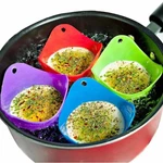 4-PACK: Silicone Egg Cooker. Fixed Price $30.00.