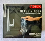 Brand New! Delta GR150-SP Glass Rinser Spotsheild Stainless Finish Nib. Fixed Price $71.95.
