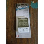 Farberware Protek New Digital Dual Event Timer Program Auto Shut-off Magnetic. Fixed Price $12.99.